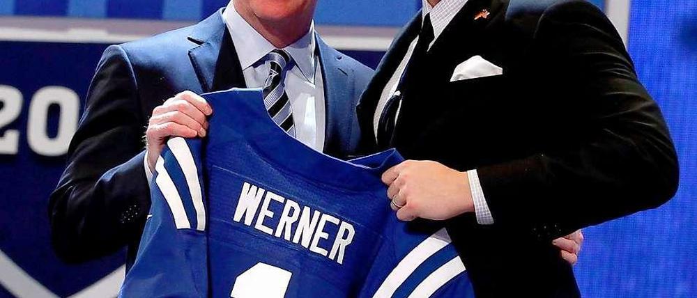 Der Deutsche American-Football-Spieler Björn Werner aus Berlin ist in der National Football League (NFL) angekommen: Er spielt in Zukunft für Indianapolis Colts.