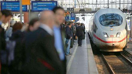 Reisen mit dem Zug ist angenehm, meinen viele Kunden.