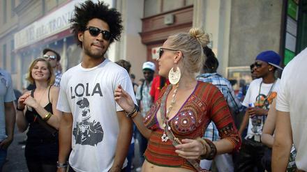Musik, Party, Myfest. Am 1. Mai füllen sich die Straßen rund um den Heinrichplatz in Kreuzberg. 