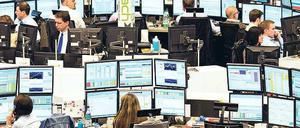 Handelsplatz Frankfurt. Der hohe Anteil ausländischer Investoren spricht für die Attraktivität deutscher Konzerne. Foto: dpa