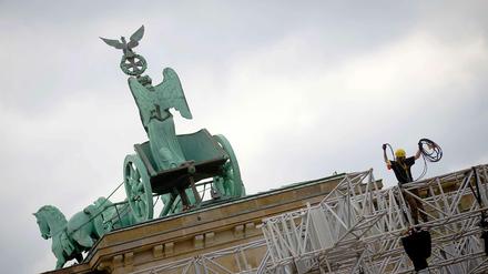 Das Finale vorm Brandenburger Tor? Das wird derzeit immer wahrscheinlicher.