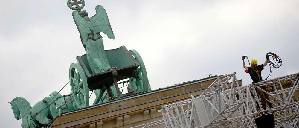 Das Finale vorm Brandenburger Tor? Das wird derzeit immer wahrscheinlicher.