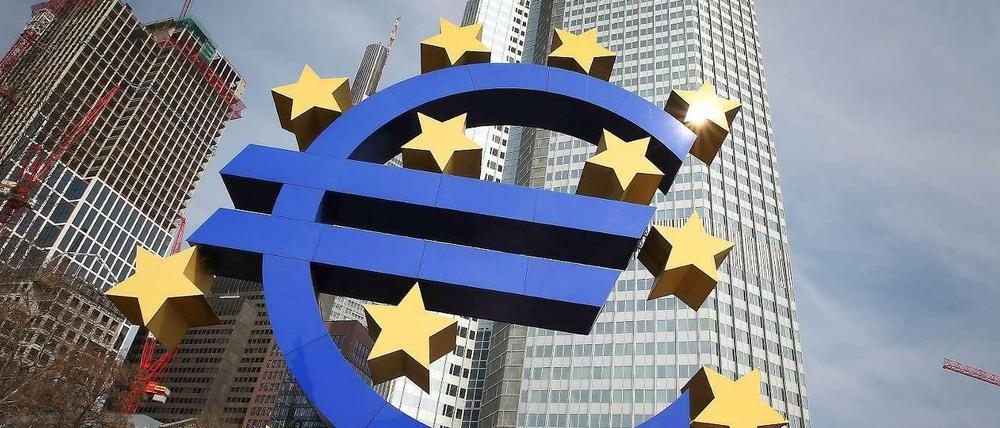 Die Politik des billigen Geldes der EZB in Frankfurt soll die europäische Wirtschaft wiederbeleben.