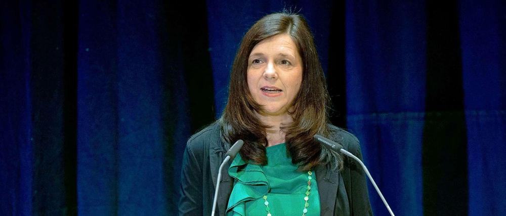 Bundestags-Vizepräsidentin und Grünen-Spitzenkandidatin Katrin Göring-Eckhardt verteidigt die Steuerpläne ihrer Partei - auch parteiintern.