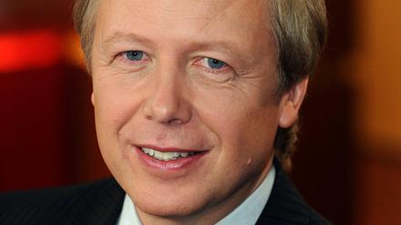Tom Buhrow, noch Erster Moderator der ARD-"Tagesthemen".