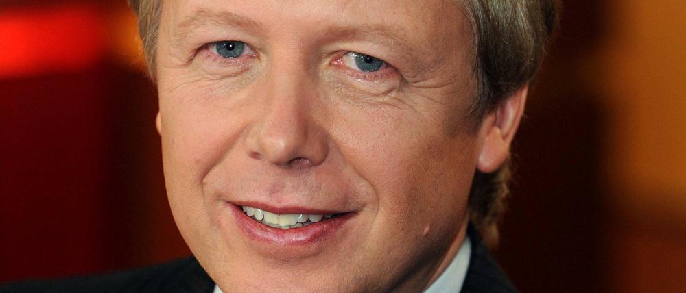 Tom Buhrow, noch Erster Moderator der ARD-"Tagesthemen".