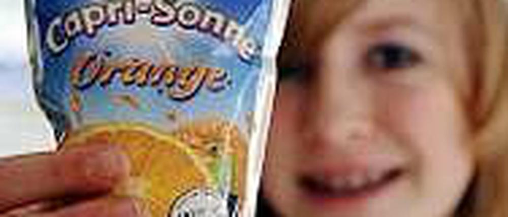 Die Capri-Sonne wird mit dem Negativpreis "Goldener Windbeutel" ausgezeichnet.