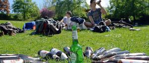Jugend-Vergnügen am Schlachtensee? So kann es dort aussehen, wenn Schüler Party machen.
