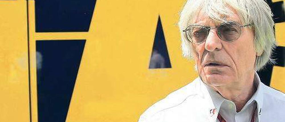 Kein Nachfolger in Sicht. Wer soll Bernie Ecclestone beerben? Foto: Reuters