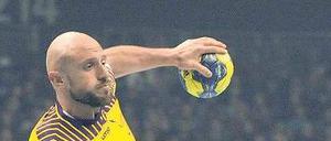 Obenauf. Konstantin Igropulo ist der beste Torschütze bei den Füchsen. 