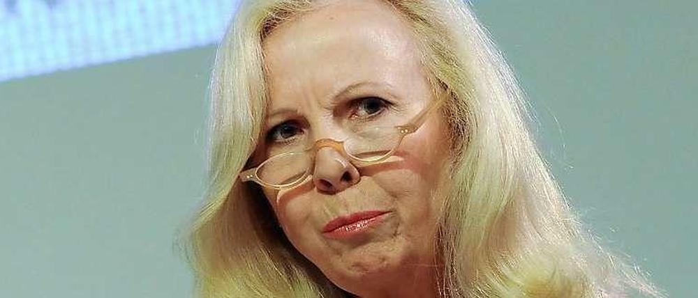 Catherine von Fürstenberg-Dussmann ist in Feierlaune.
