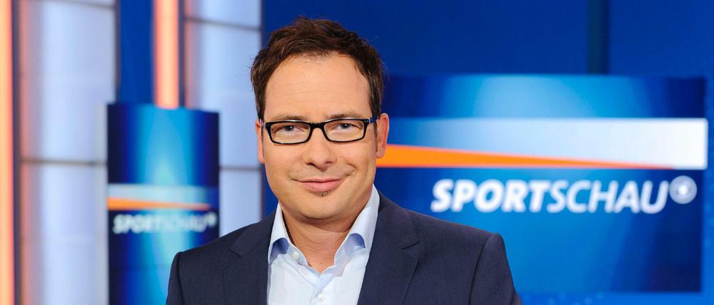 Matthias Opdenhövel moderiert am Samstag die Bundesliga-"Sportschau".