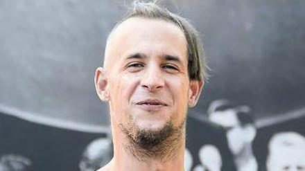 Robert Jäger, 35, Lebenskünstler aus Friedrichshain: "Ich bin gerade ein arbeitsloser Penner".