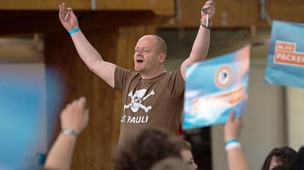 Bernd Schlömer, der Bundesvorsitzende der Piratenpartei.