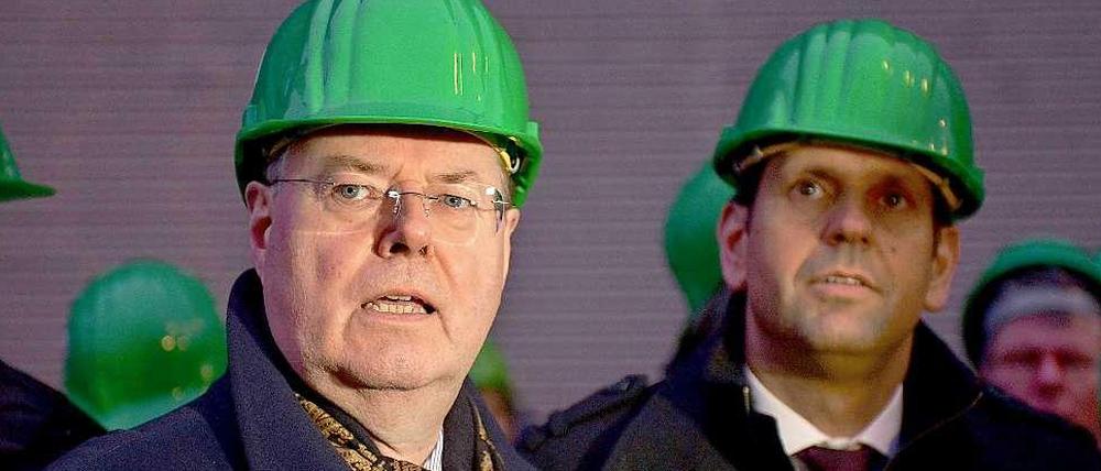 SPD-Kanzlerkandidat Peer Steinbrück stellt am Montag die ersten drei Mitglieder seines Wahlkampfteams vor.