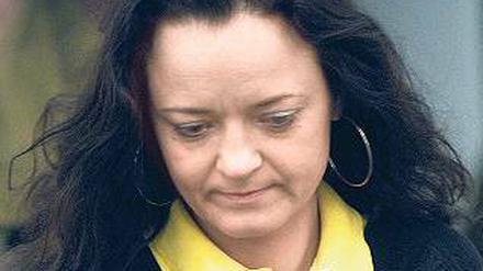 Gesicht der NSU: Beate Zschäpe am Mittwoch im Prozess.Foto: Tobias Hase/dpa