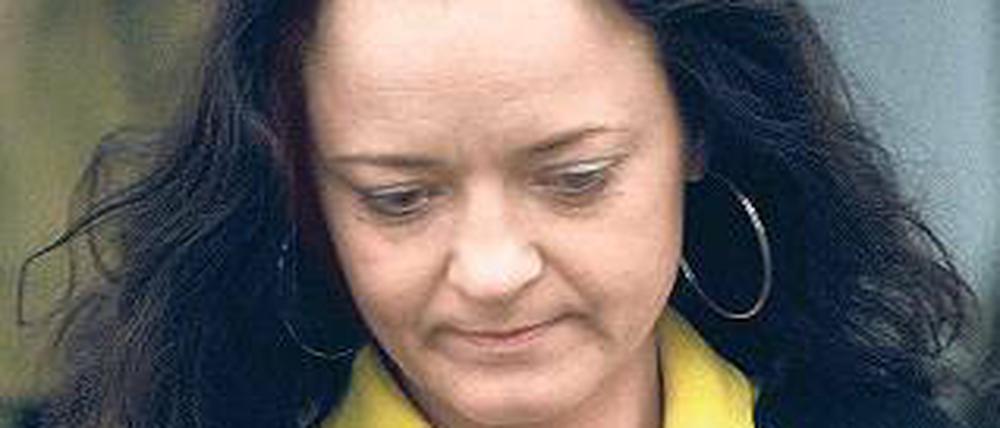 Gesicht der NSU: Beate Zschäpe am Mittwoch im Prozess.Foto: Tobias Hase/dpa