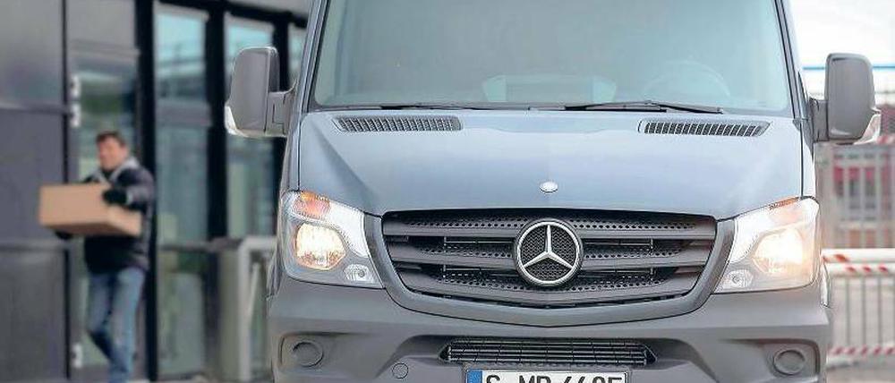 Neues Gesicht. Mercedes präsentierte kürzlich das überholte Sprinter-Modell.