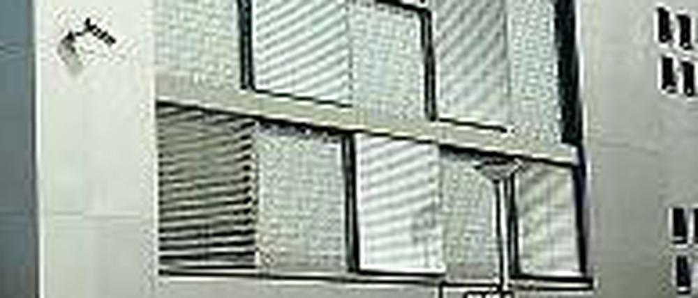 Verpackt. Zehn Jahre lang soll das Iberoamerkanische Institut in der Stabi so aussehen.
