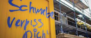 Manch einer würde die Schwaben anscheinend gerne wieder dahin schicken, wo sie hergekommen sind.