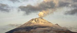 Der Vulkan Popocatépetl ist derzeit sehr aktiv.