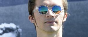 Roman Sicks, 19, zu Besuch aus Graubünden: "Die Graffiti der Stadt entdecken"