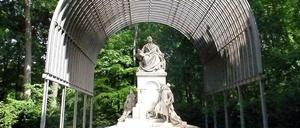 Das Richard-Wagner-Denkmal an der Tiergartenstraße.