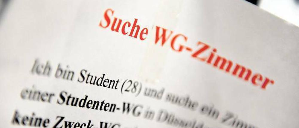 Die Wohnungsnot wächst. Und das nicht nur in Universitätsstädten. Vor allem Großstädte sind betroffen.