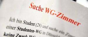 Die Wohnungsnot wächst. Und das nicht nur in Universitätsstädten. Vor allem Großstädte sind betroffen.