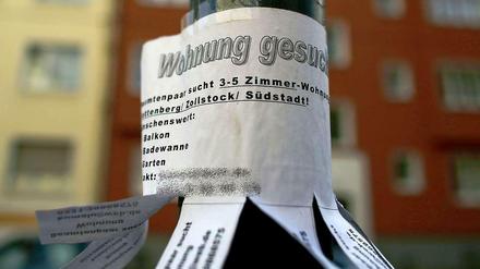 Wohnungsnot soweit das Auge reicht.