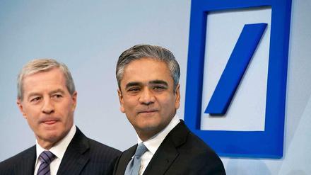 Jürgen Fitschen und Anshu Jain müssen sich auf der Hauptversammlung den Aktionären stellen.