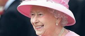 Strahlt wie früher. Die Queen bei einer Gartenparty am Donnerstag. Foto: Reuters