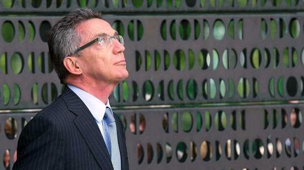 Verteidigungsminister Thomas de Maiziere