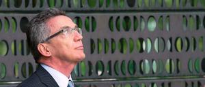 Verteidigungsminister Thomas de Maiziere
