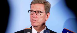 Außenminister Guido Westerwelle hatte große Hoffnungen in die Arabellion gesetzt.