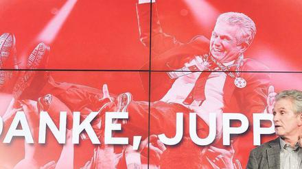 Merci sag i. Jupp Heynckes verabschiedete sich nach einer historischen Saison mit einer emotionalen Vorstellung vom FC Bayern.