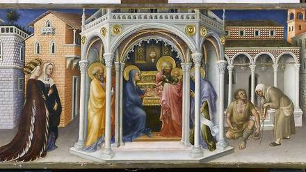 Bild von Gentile da Fabriano: Jesus im Tempel