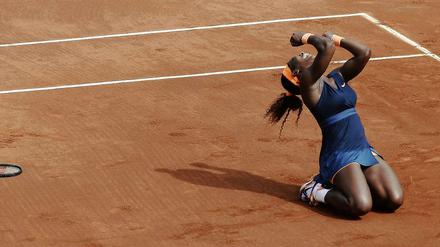 Endlich am Ziel: Serena Williams gewinnt nach elf Jahren zum zweiten Mal in Paris.