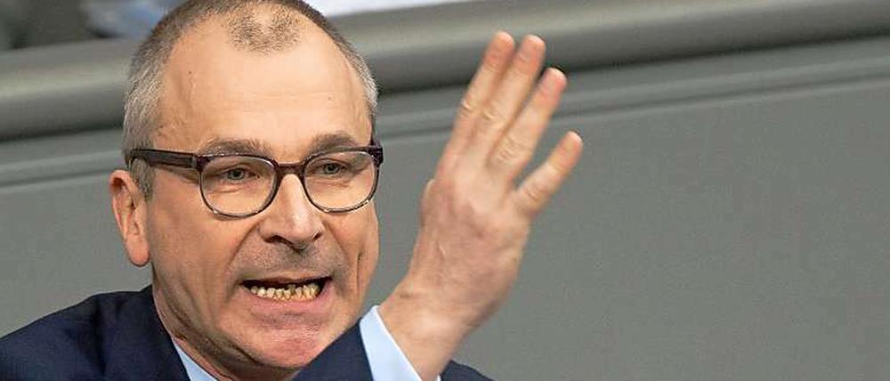 Der parlamentarische Geschäftsführer der Grünen, Volker Beck.