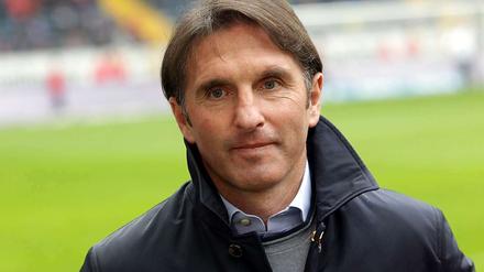 Bruno Labbadia, 47, könnte im DFB-Pokal-Finale seinen ersten Titel als Trainer holen.