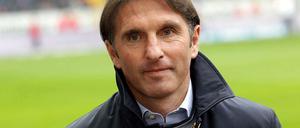 Bruno Labbadia, 47, könnte im DFB-Pokal-Finale seinen ersten Titel als Trainer holen.