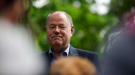 Mit neuer Unterstützung in den Wahlkampf: SPD-Kanzlerkandidat Peer Steinbrück