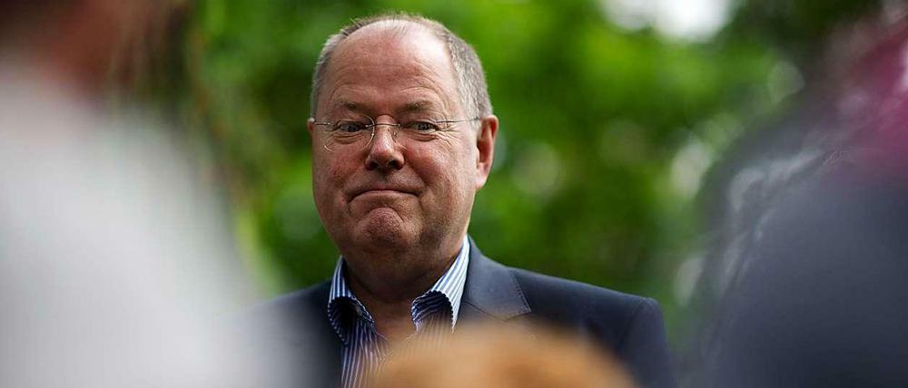 Mit neuer Unterstützung in den Wahlkampf: SPD-Kanzlerkandidat Peer Steinbrück