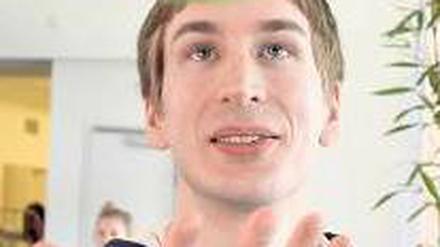 Die Kamera als Ball. Jonas Pfeil und sein Team von der TU Berlin haben bereits erste Geldgeber gefunden. Foto: picture alliance/dpa