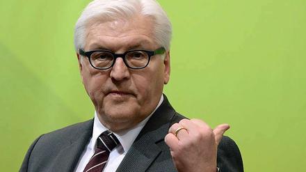 SPD-Fraktionschef Frank-Walter Steinmeier