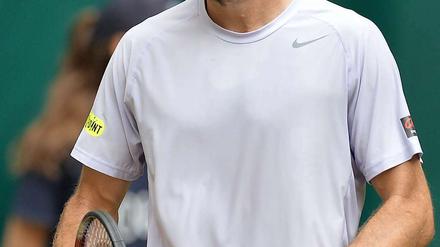 Chance vergeben: Tommy Haas lag bereits mit einem Satz in Führung, doch dann war der Weltranglistendritte zu stark für den 35-Jährigen.