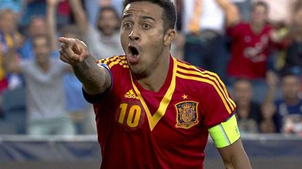 Oho. Thiago Alcantara war mit drei Toren der Mann des Spiels. 