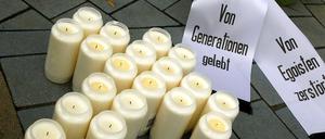 In stiller Trauer. In Duisburg ist der Traum vom Bundesliga-Fußball gestorben. 