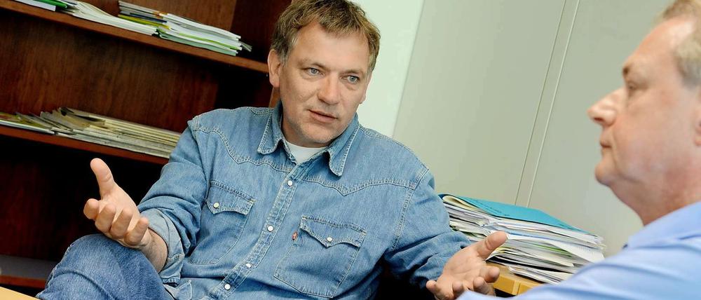 Jan van Aken (links) und Frithjof Schmidt