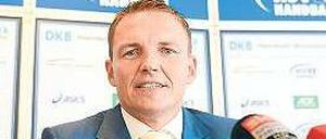 Der Mann für neue Wege. Geschäftsführer Rost bei seinem ersten Auftritt. 